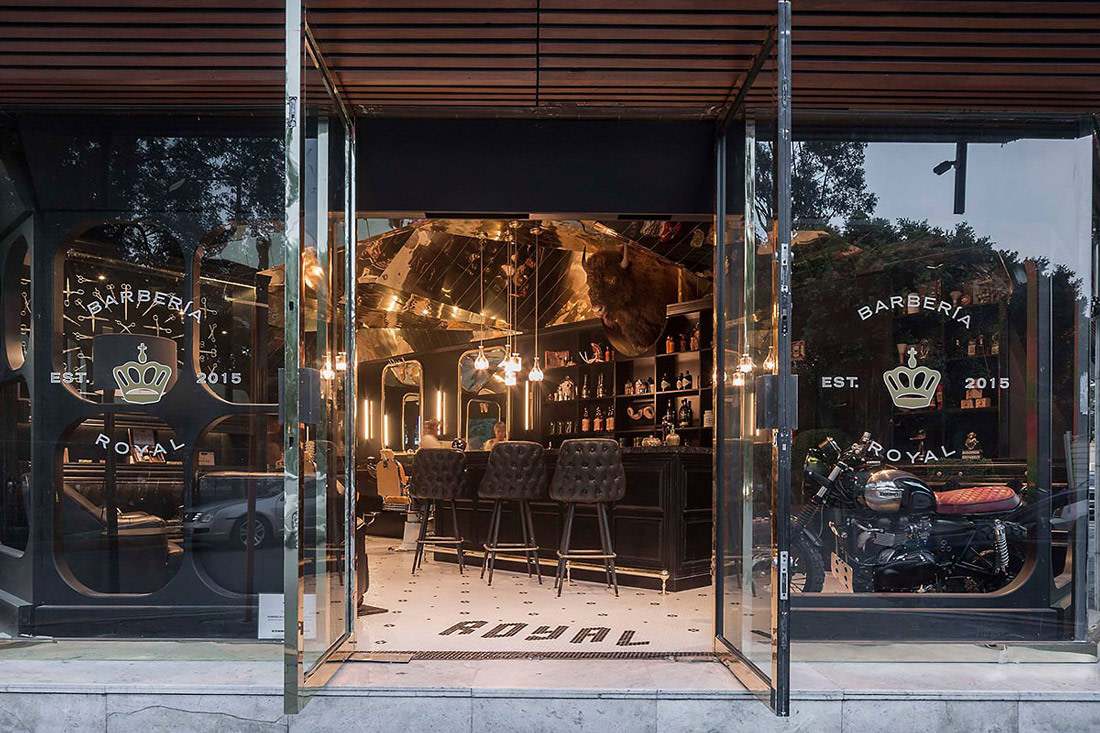 Barbershop in Mexico City