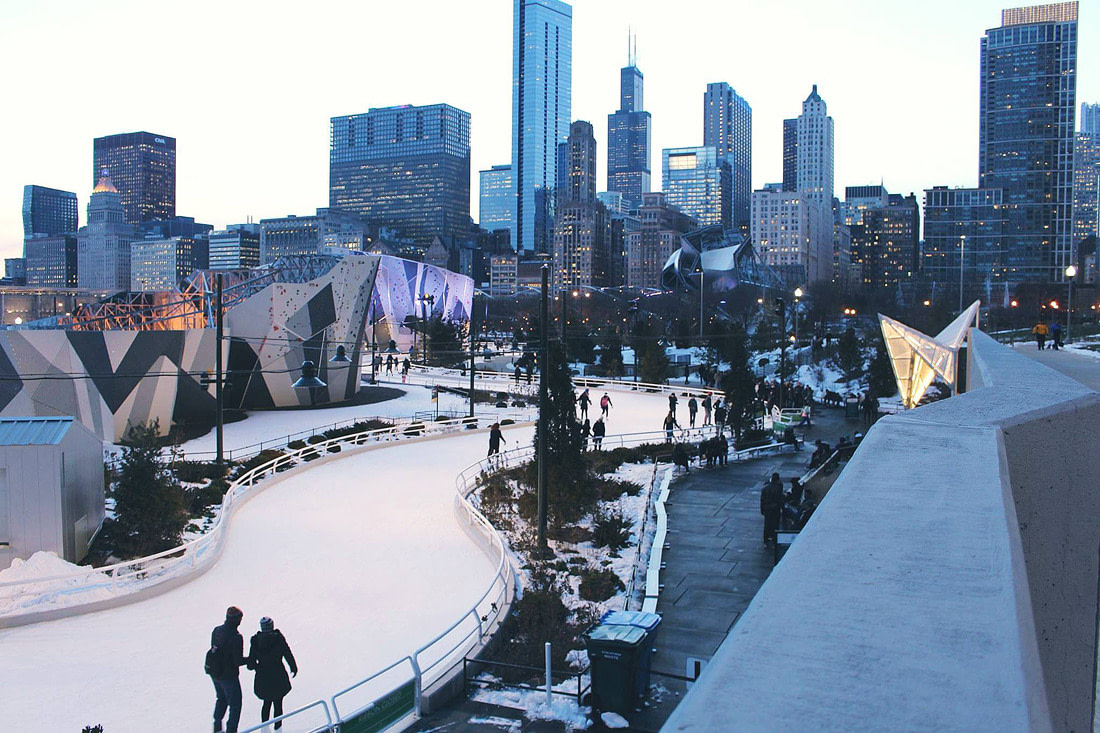 Skating Ribbon, Chicago