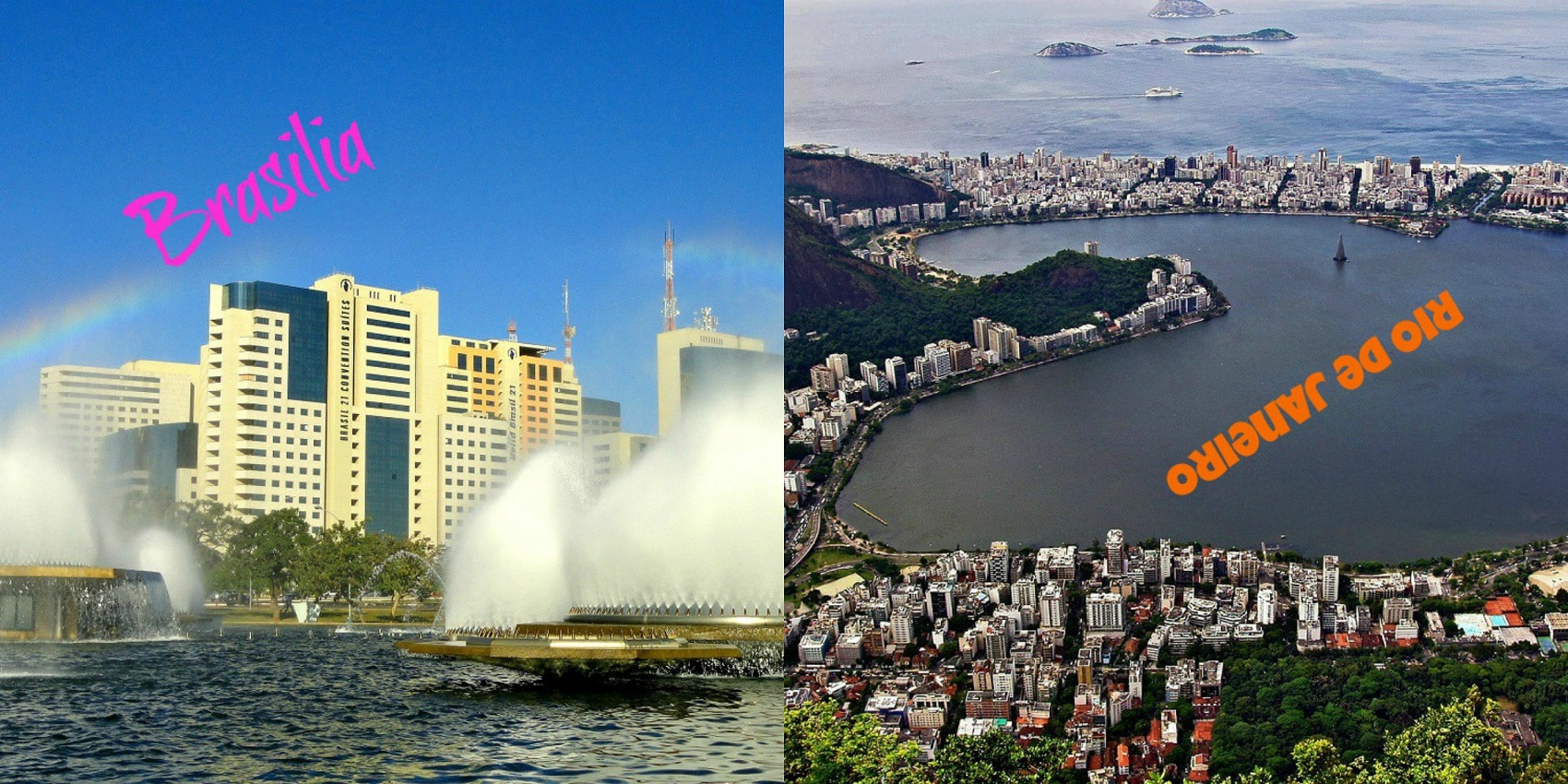 Rio vs Brasilia