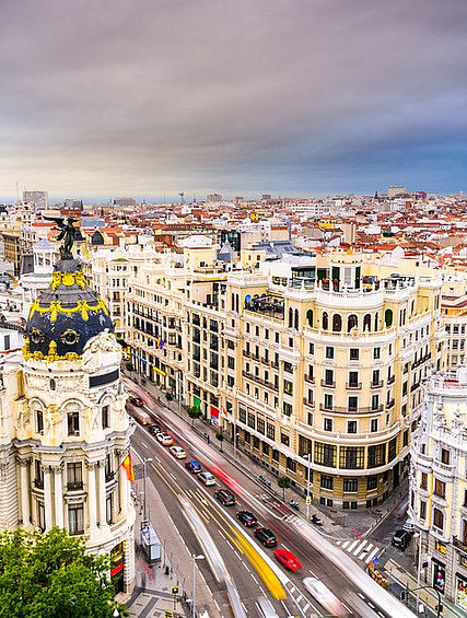 Madrid cityscape