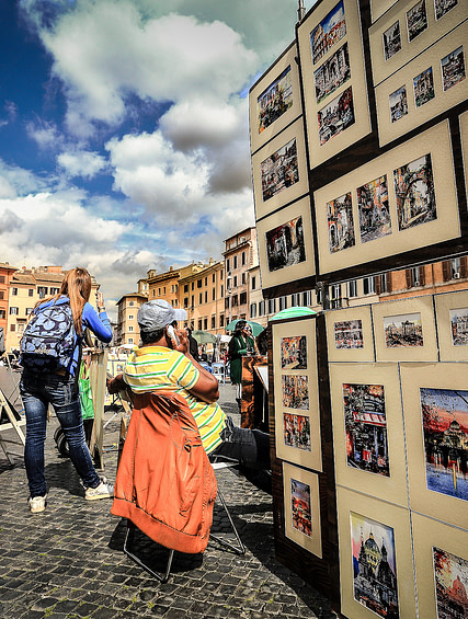 Piaza Navona Rome