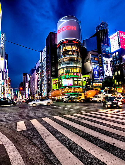 Tokyo Ginza shopping