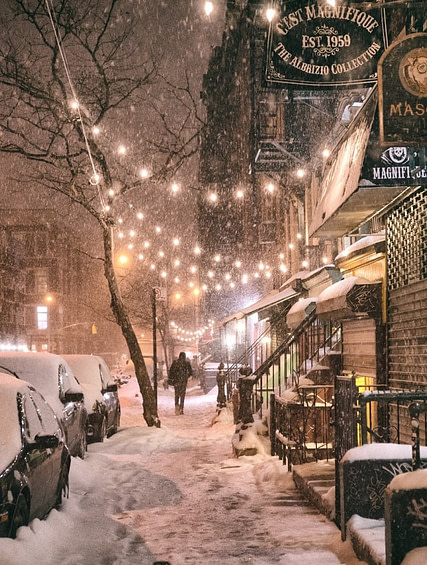 Winter in East Village