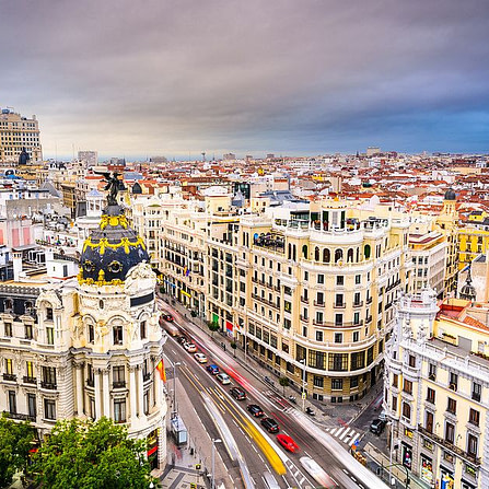 Madrid cityscape