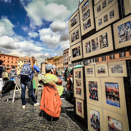 Piaza Navona Rome