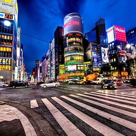 Tokyo Ginza shopping
