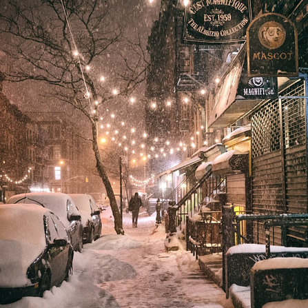 Winter in East Village