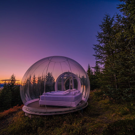 Bubble hotel