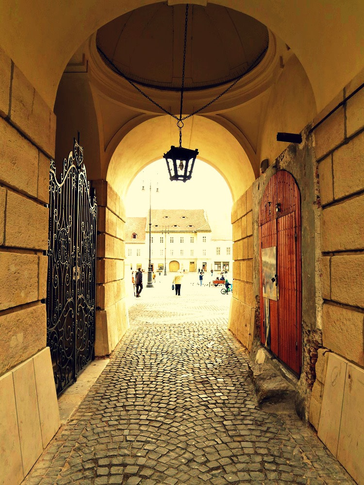 Passage in Sibiu