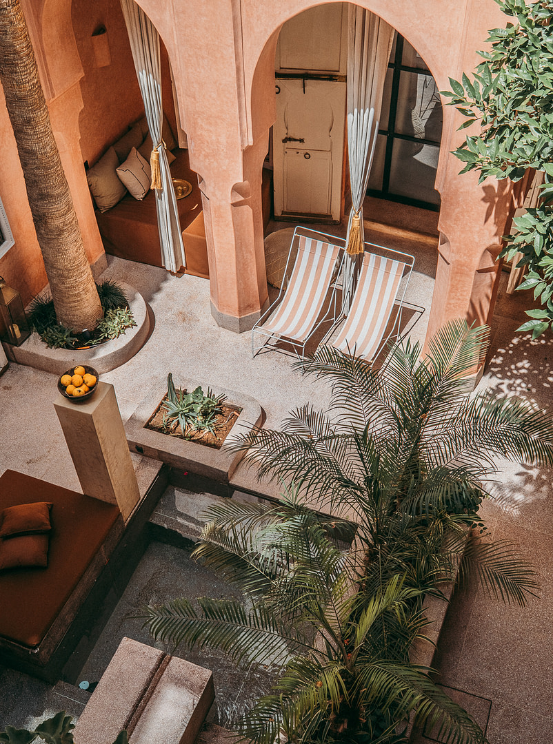 Riad inside the medina