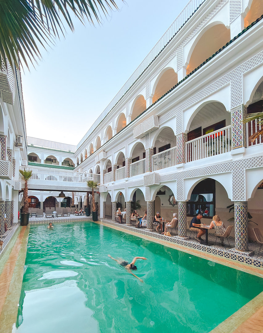 Dinner at Palais Moulay Said