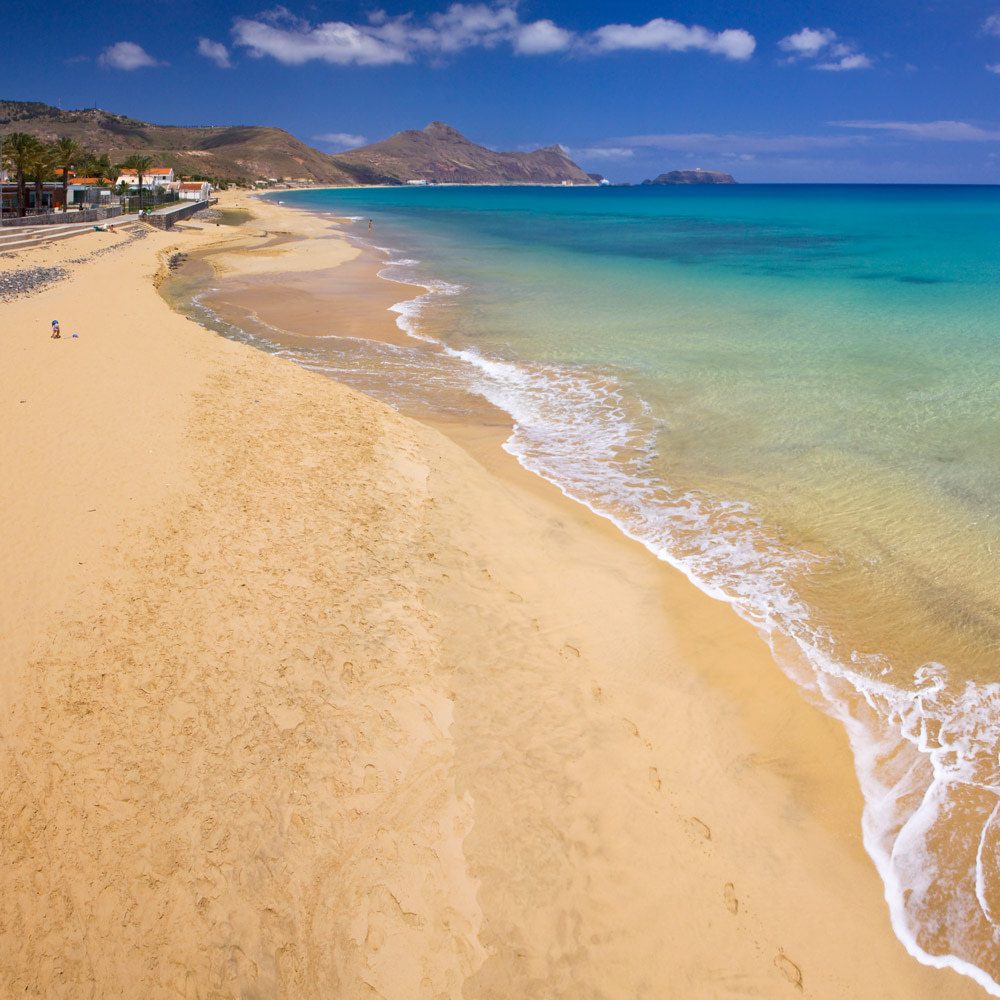 Beach in Porto Santo