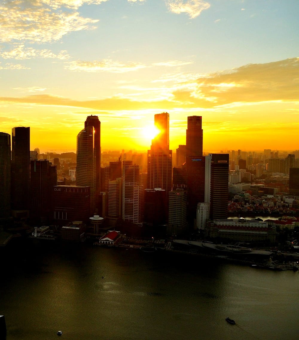 Singapore sunset