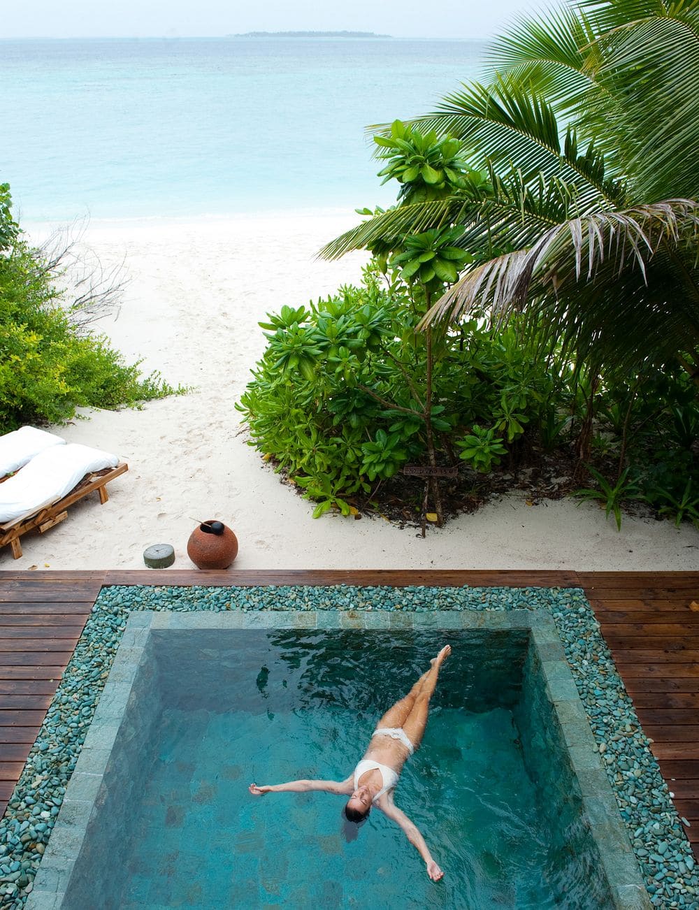 Beach Lounging