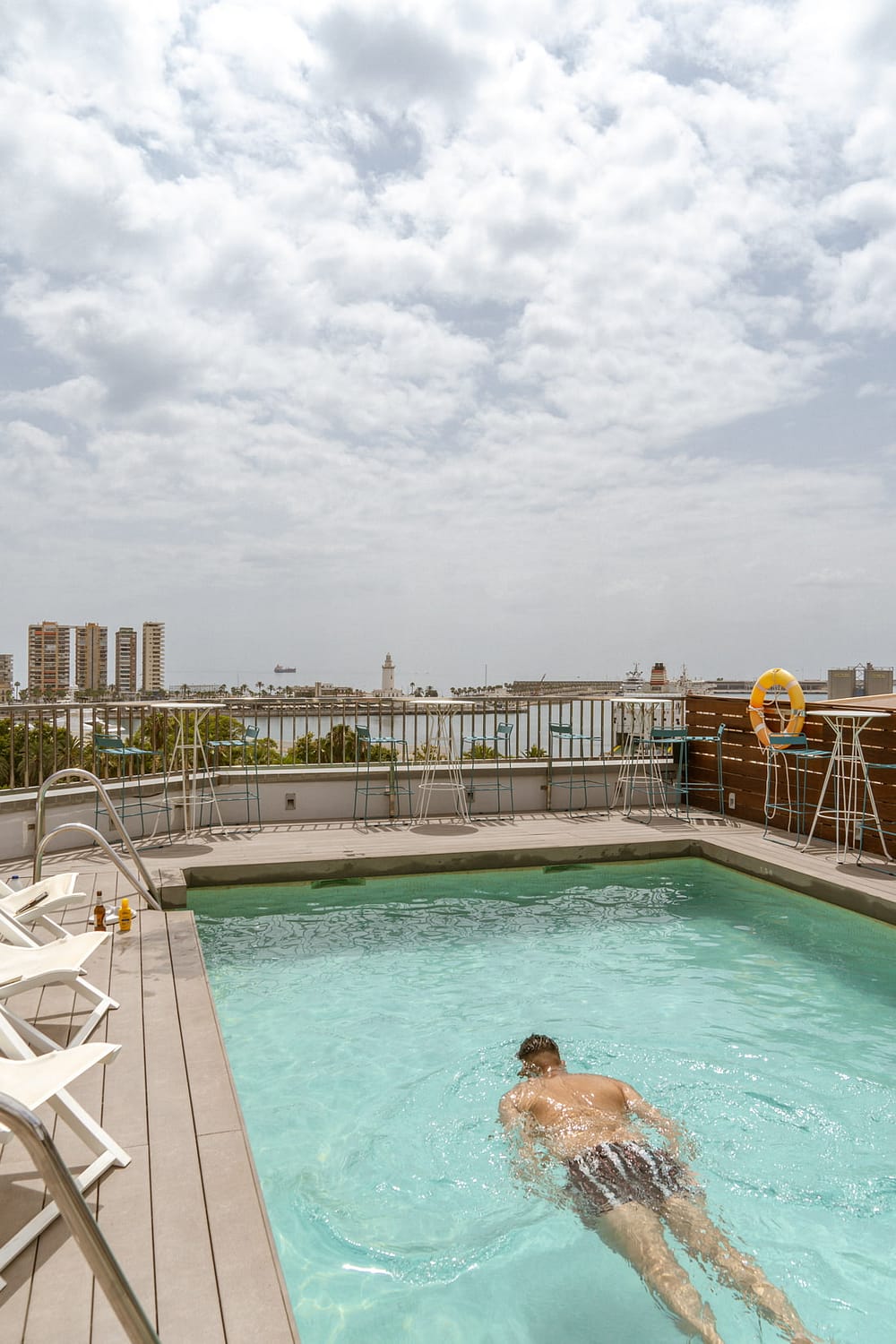 Hotel with rooftop pool in Malaga