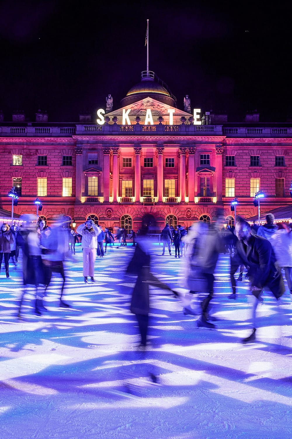 Ice rink at Somerset House
