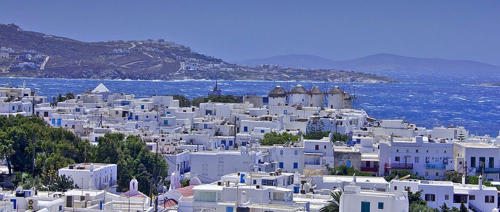 Mykonos Cityscape