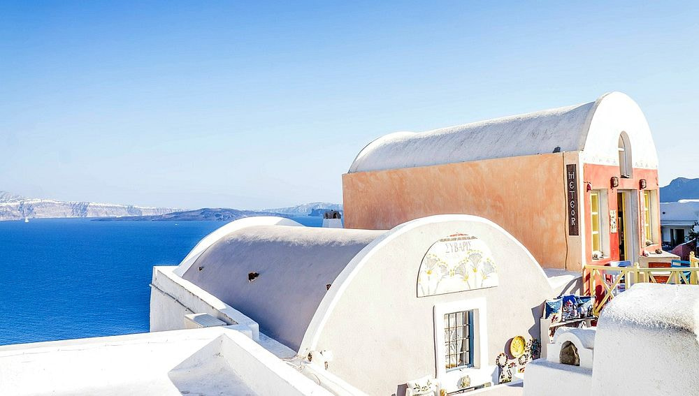 Shop in Santorini