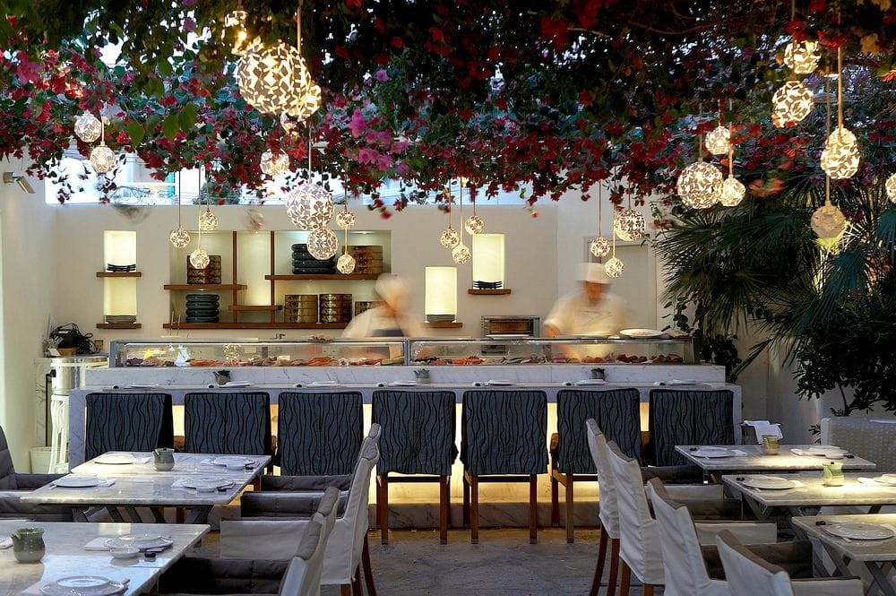 Nobu restaurant in Mykonos