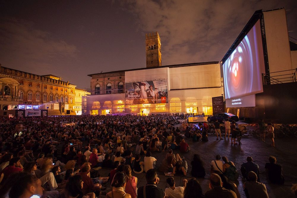 Open-Air Cinema in Bologna