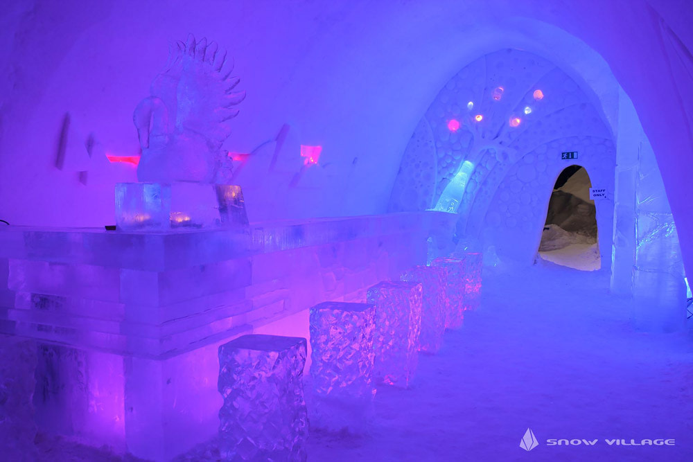 Ice bar in Finland