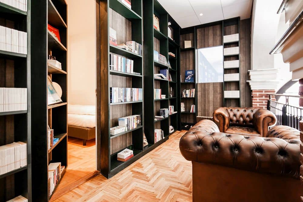 Secret bookcase room