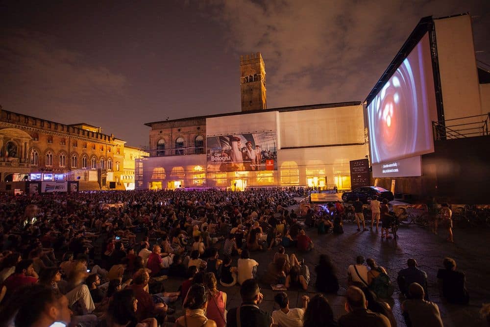 Open-Air Cinema in Bologna