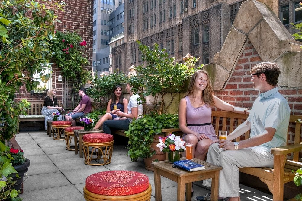 Rooftop Garden Lounge in NYC