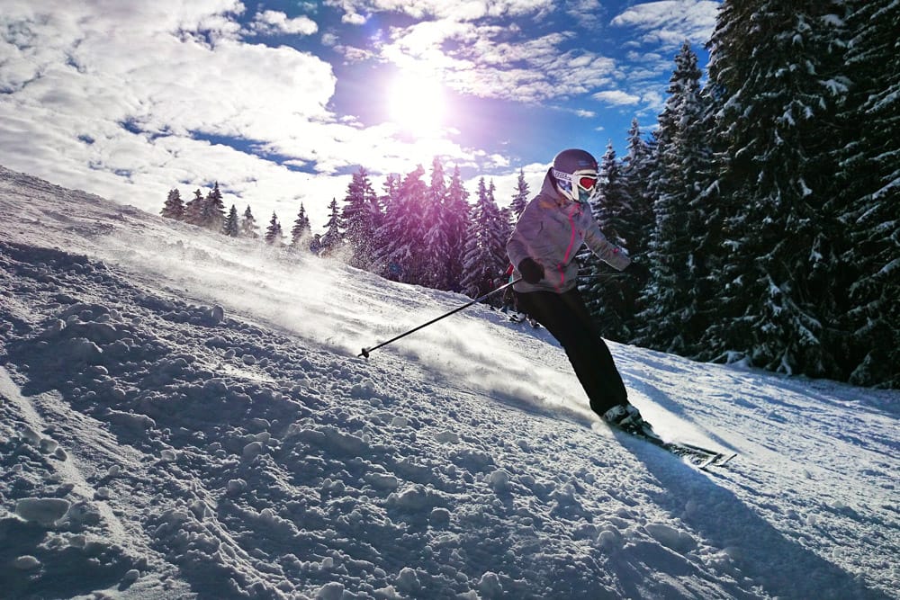 Skiing in Switzerland