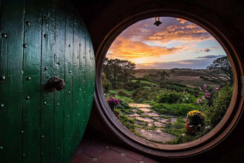 Inside a Hobbit House