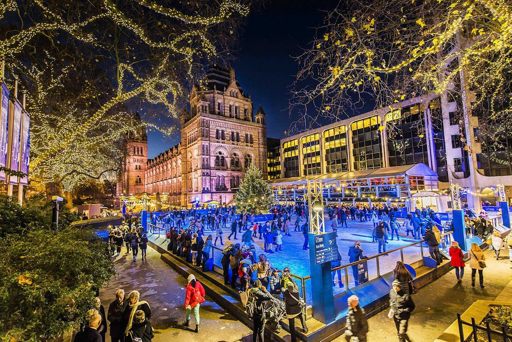 18 Stunning Outdoor Ice Skating Rinks Around the World