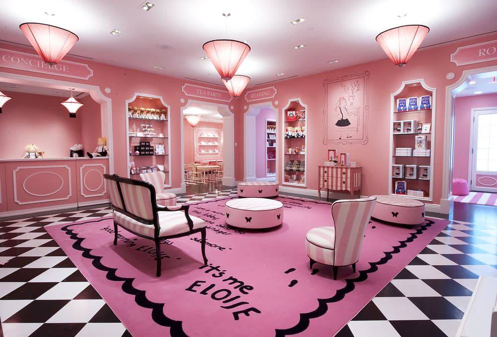 Pink room for kids