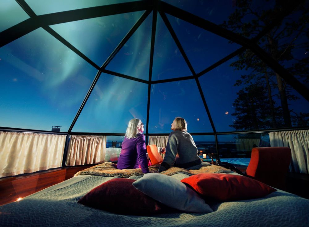 Igloo hotel in Finland