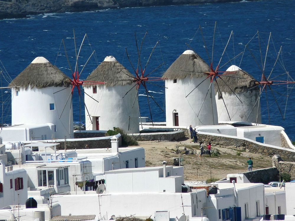 Windmills in Mykonos