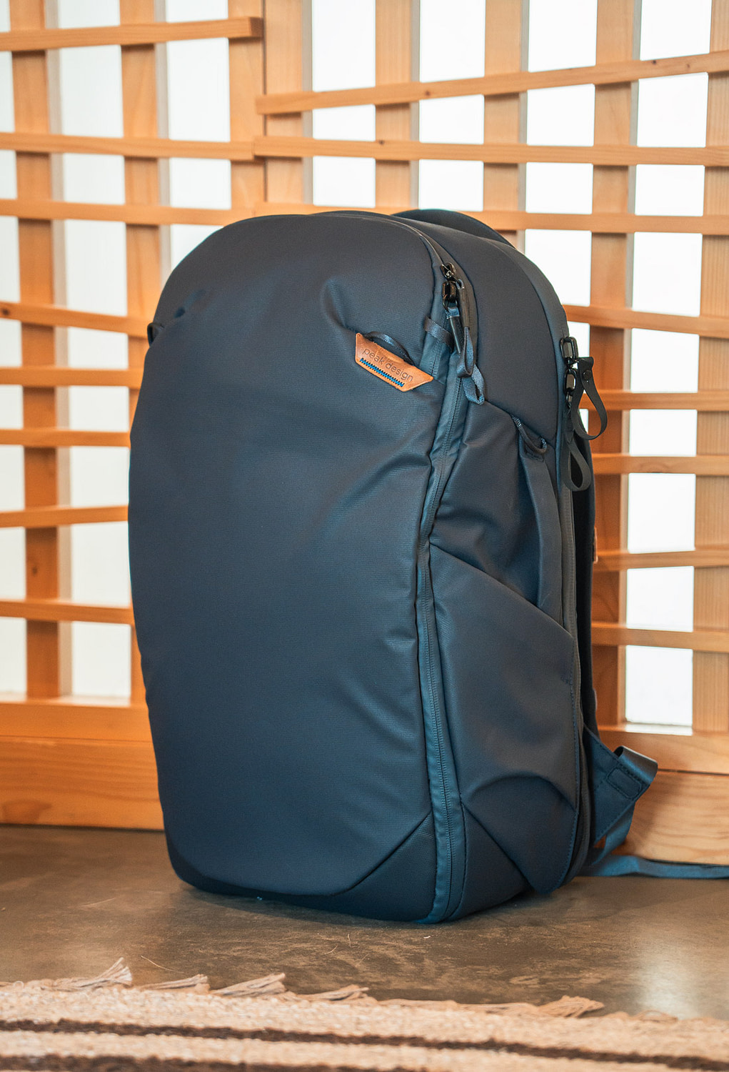 Lightweight travel backpack