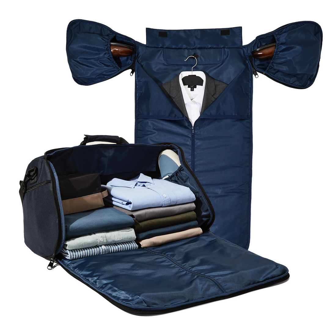 Garment duffel for business travelers