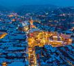 Beautiful city in Romania