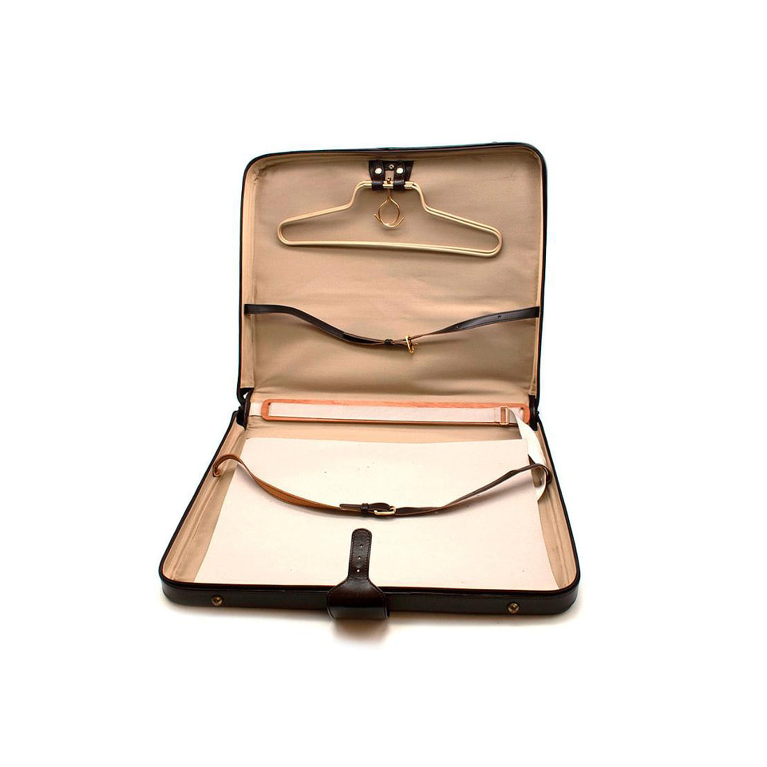 Vintage Leather Garment Case