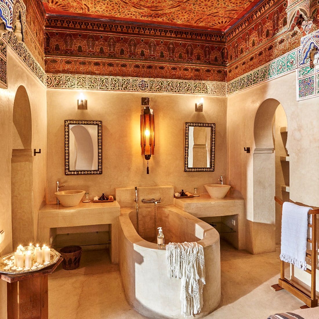 Moroccan bathroom