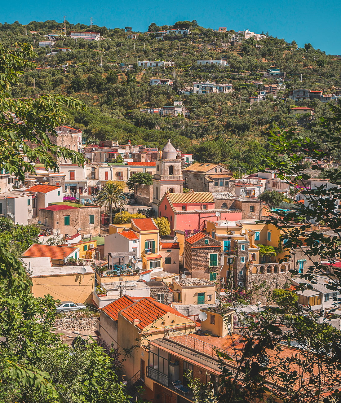 Beautiful town on the Amalfi Coast