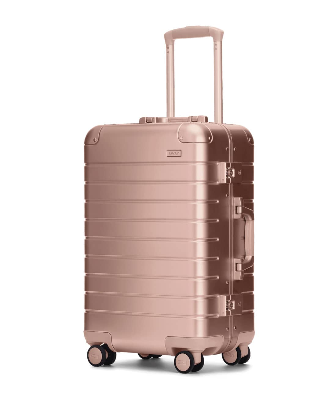 Aluminum suitcase for women