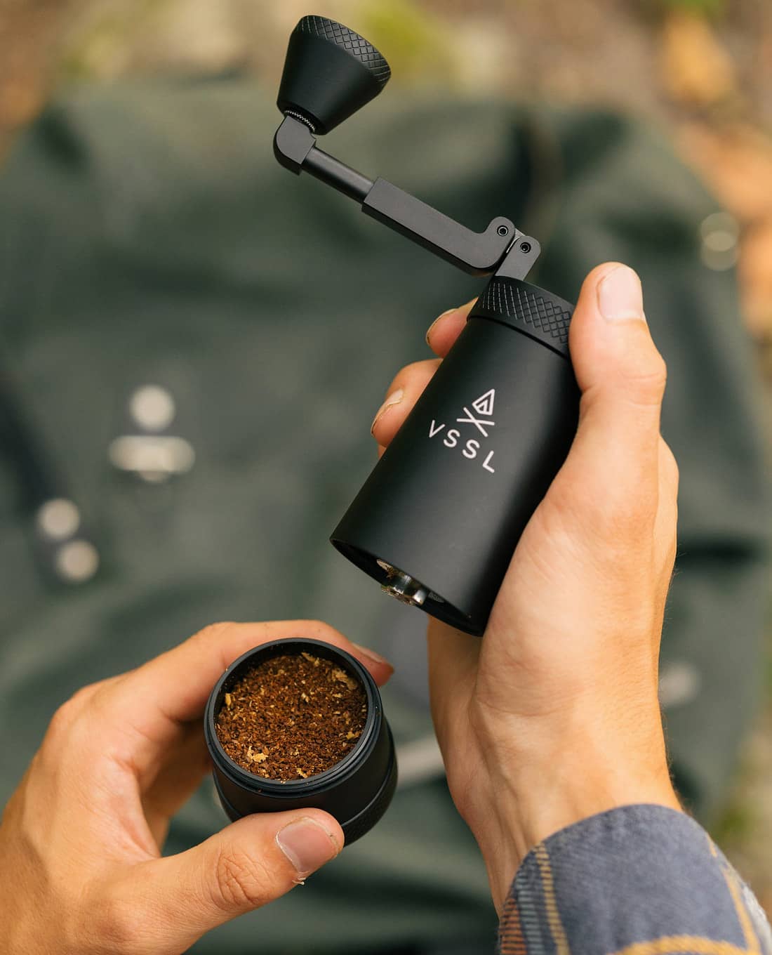 Manual coffee grinder
