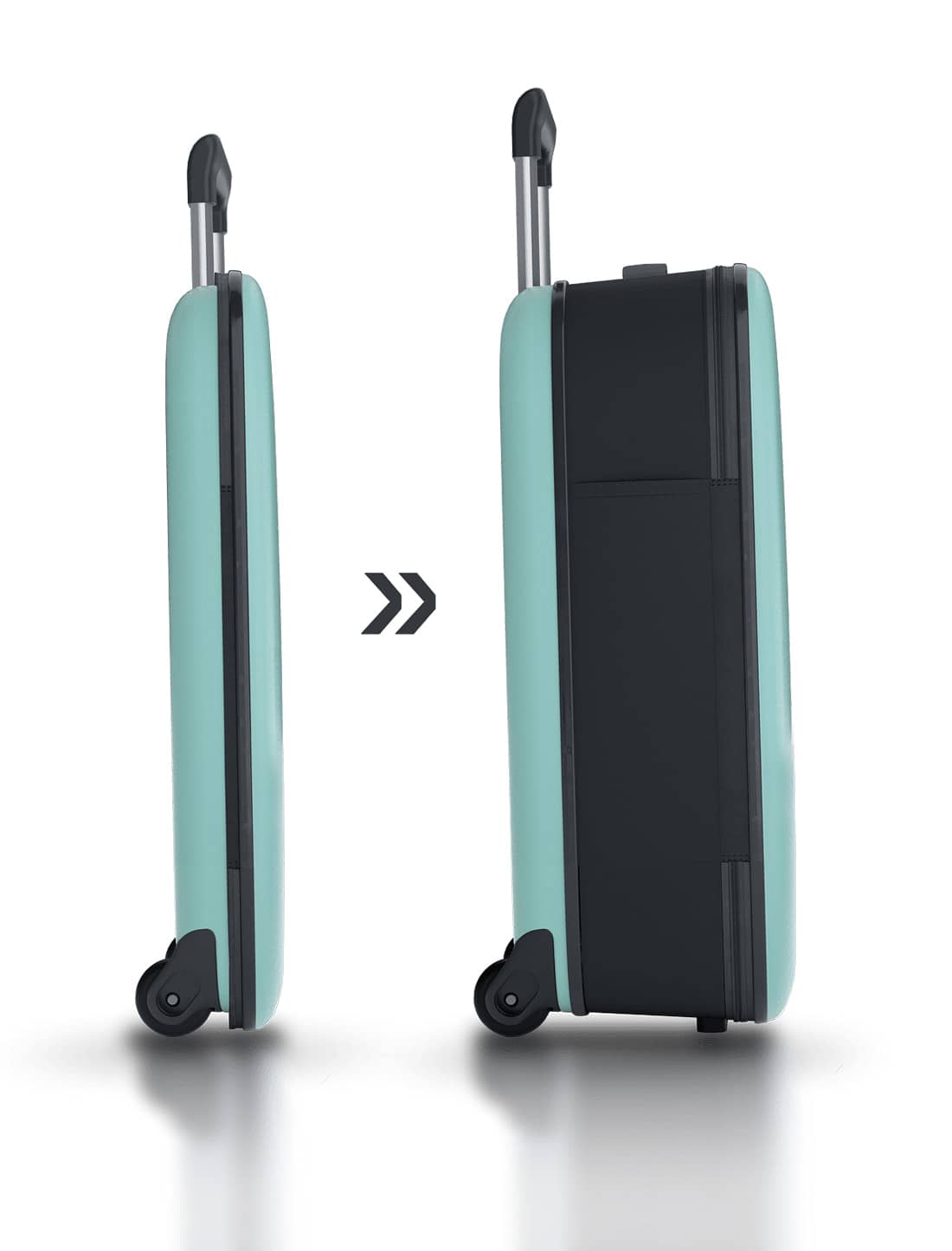 lightweight rolling luggage