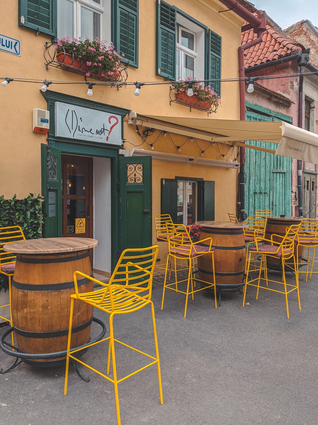 Wine shop in Sibiu
