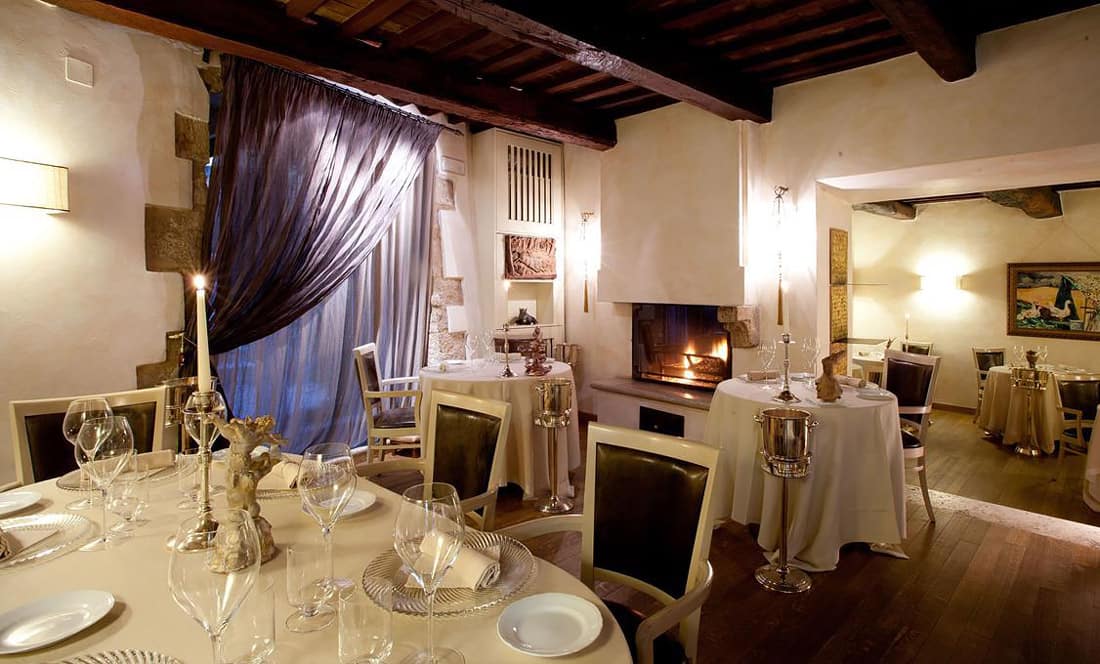 Michelin-starred restaurant in Tuscany