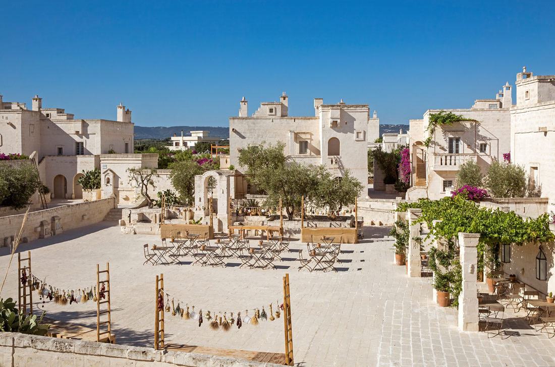 Traditional Apulian village