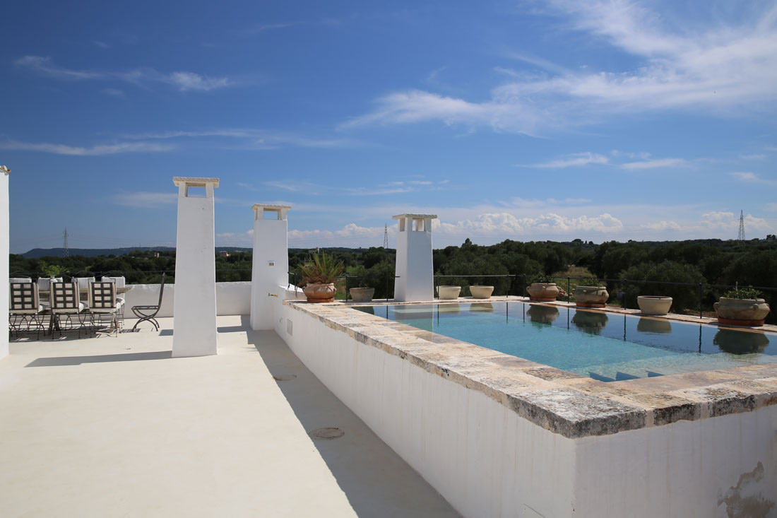 Rooftop terrace and pool