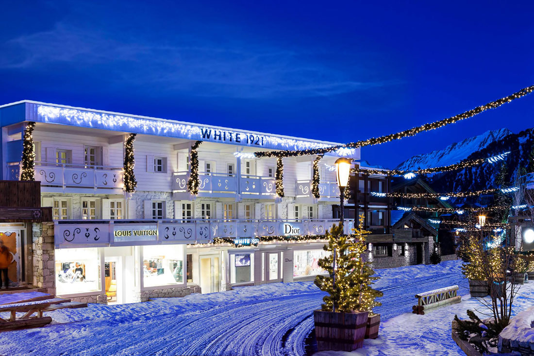 Modern hotel in Courchevel