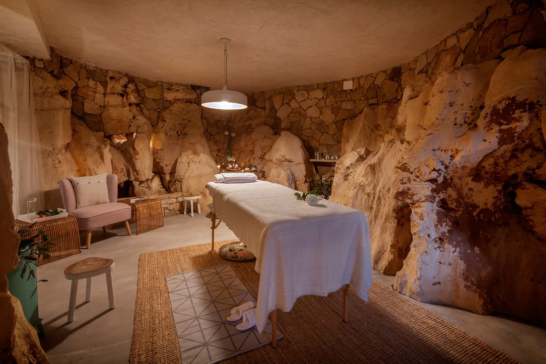 Natural cave spa