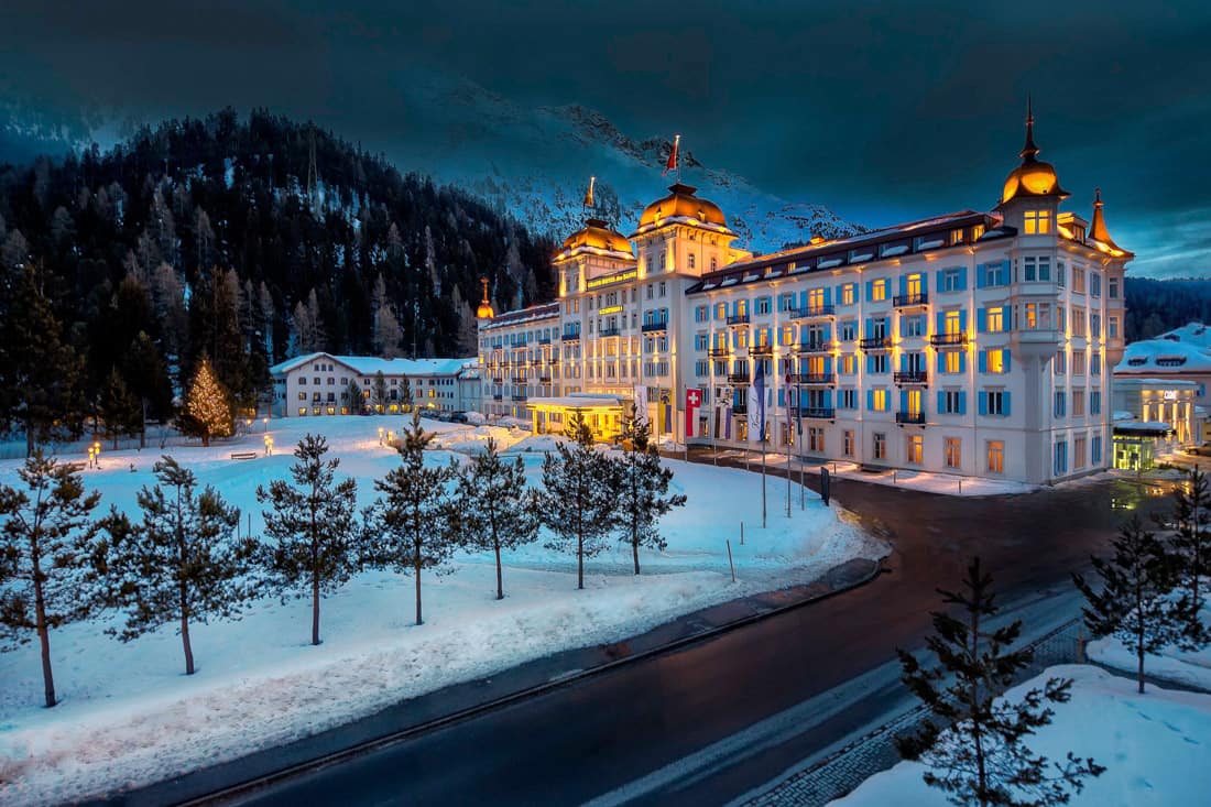 Luxury hotel in St. Moritz